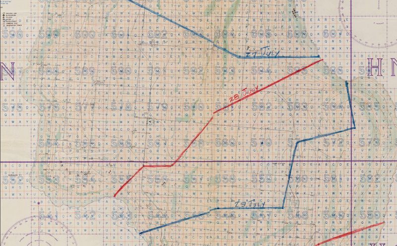 Battle Archives Map Tinian