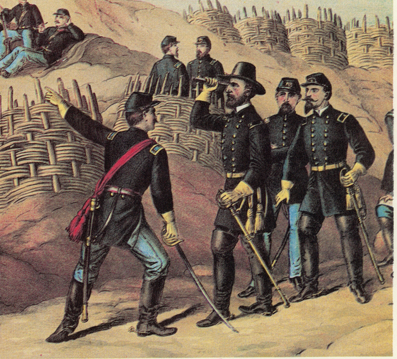 Battle Archives Map Vicksburg #3