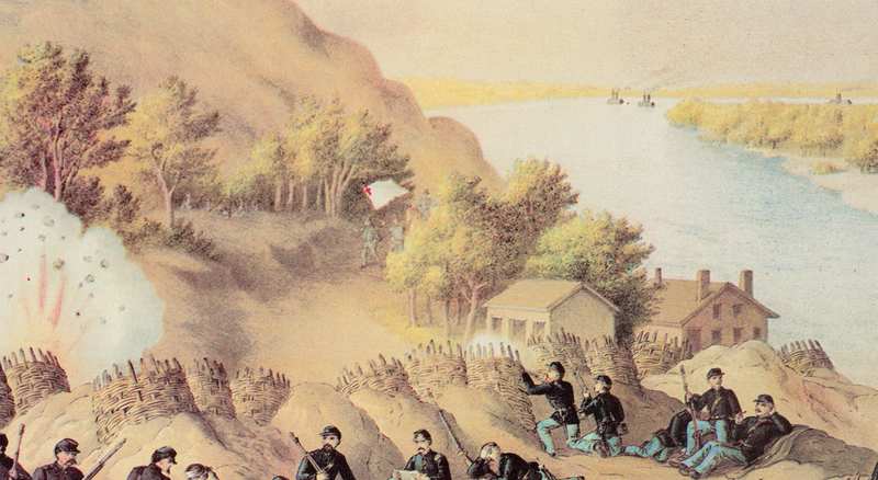 Battle Archives Map Vicksburg #3