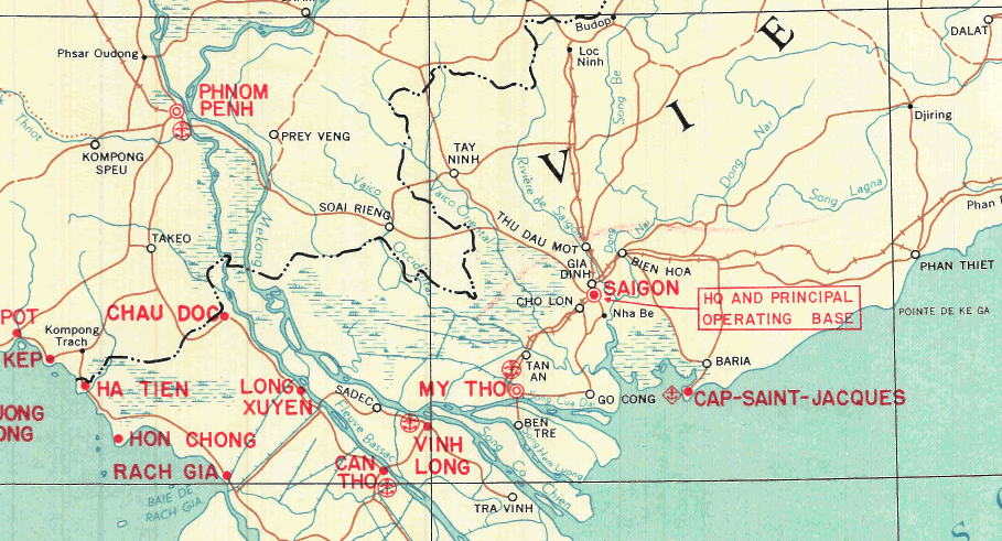 Battle Archives Map Vietnam
