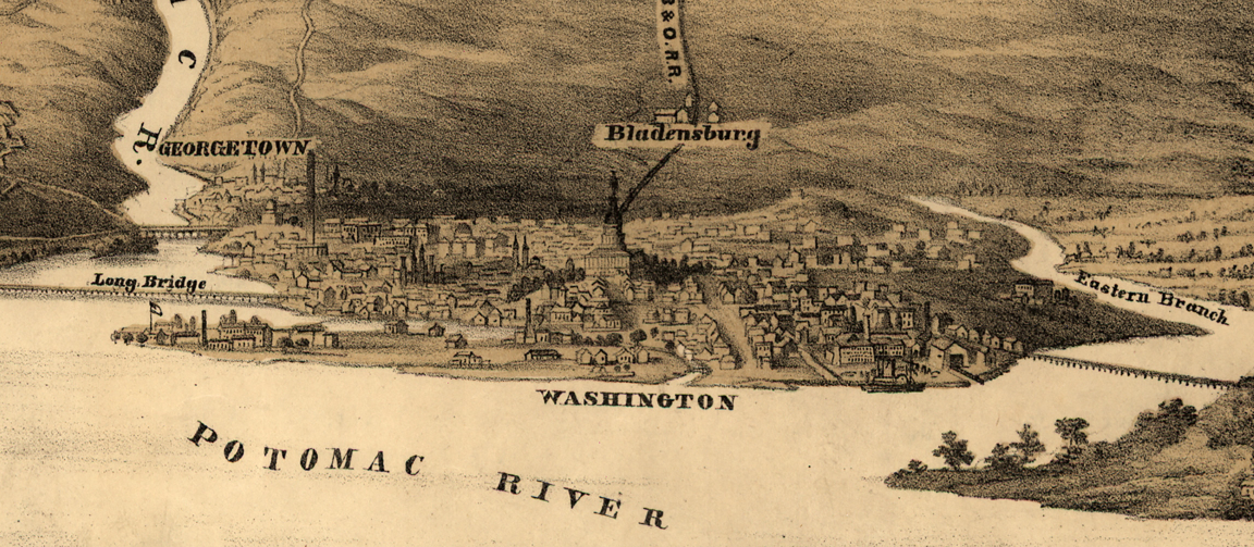 Battle Archives Map Washington, D.C. #2