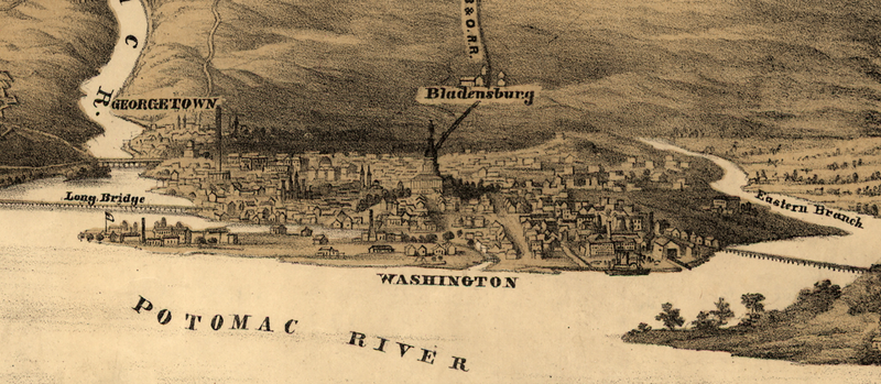 Battle Archives Map Washington, D.C. #2