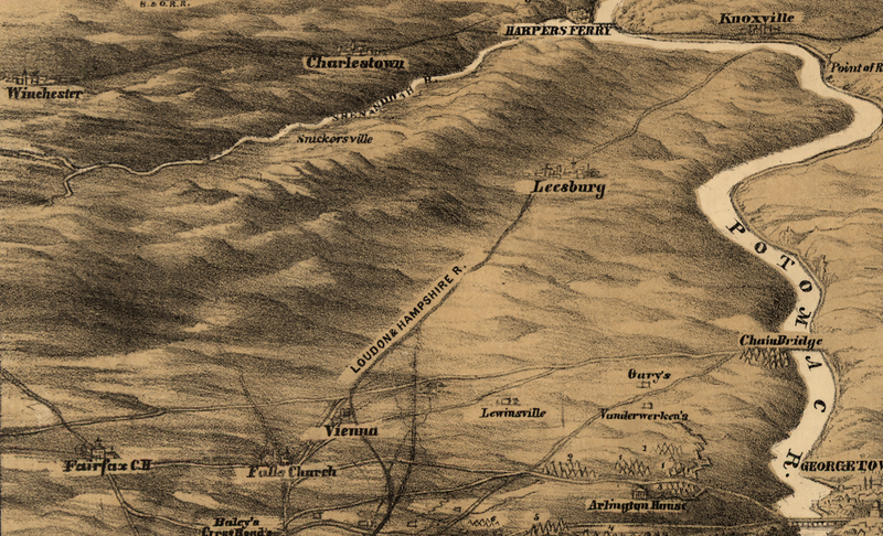 Battle Archives Map Washington, D.C. #2