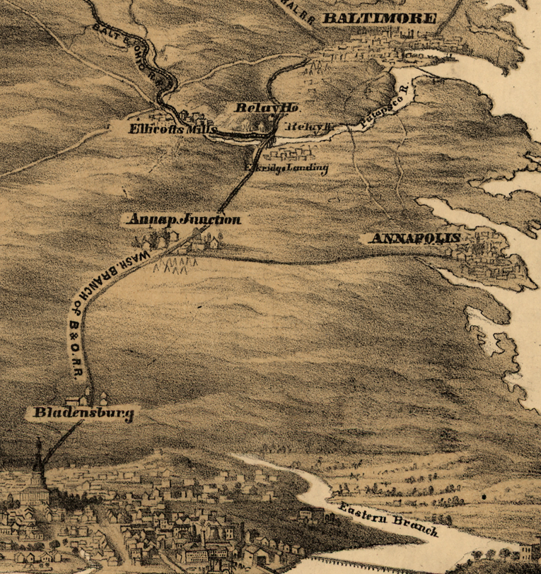 Battle Archives Map Washington, D.C. #2