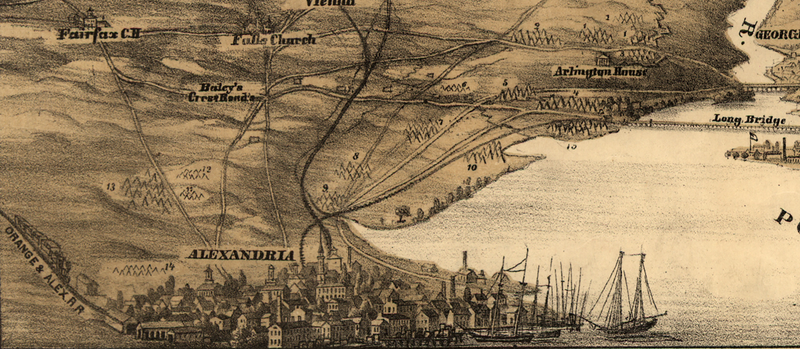 Battle Archives Map Washington, D.C. #2