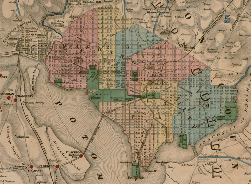 Battle Archives Map Washington, D.C. #4