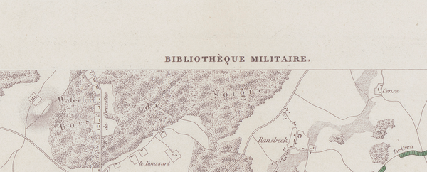 Battle Archives Map Waterloo French Battle Map