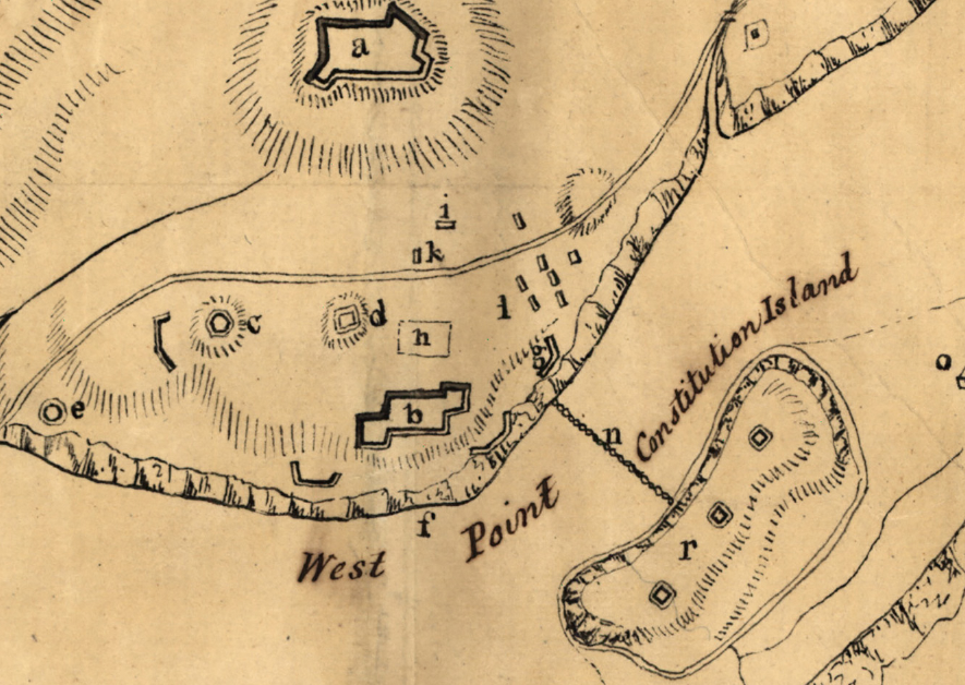Battle Archives Map West Point, New York #1