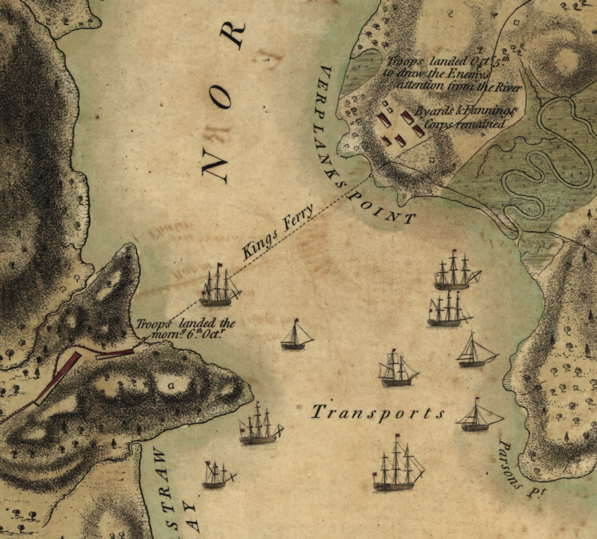 Battle Archives Map West Point, New York #3