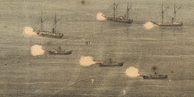 Battle Archives Map Yorktown, Virginia (1862) #2